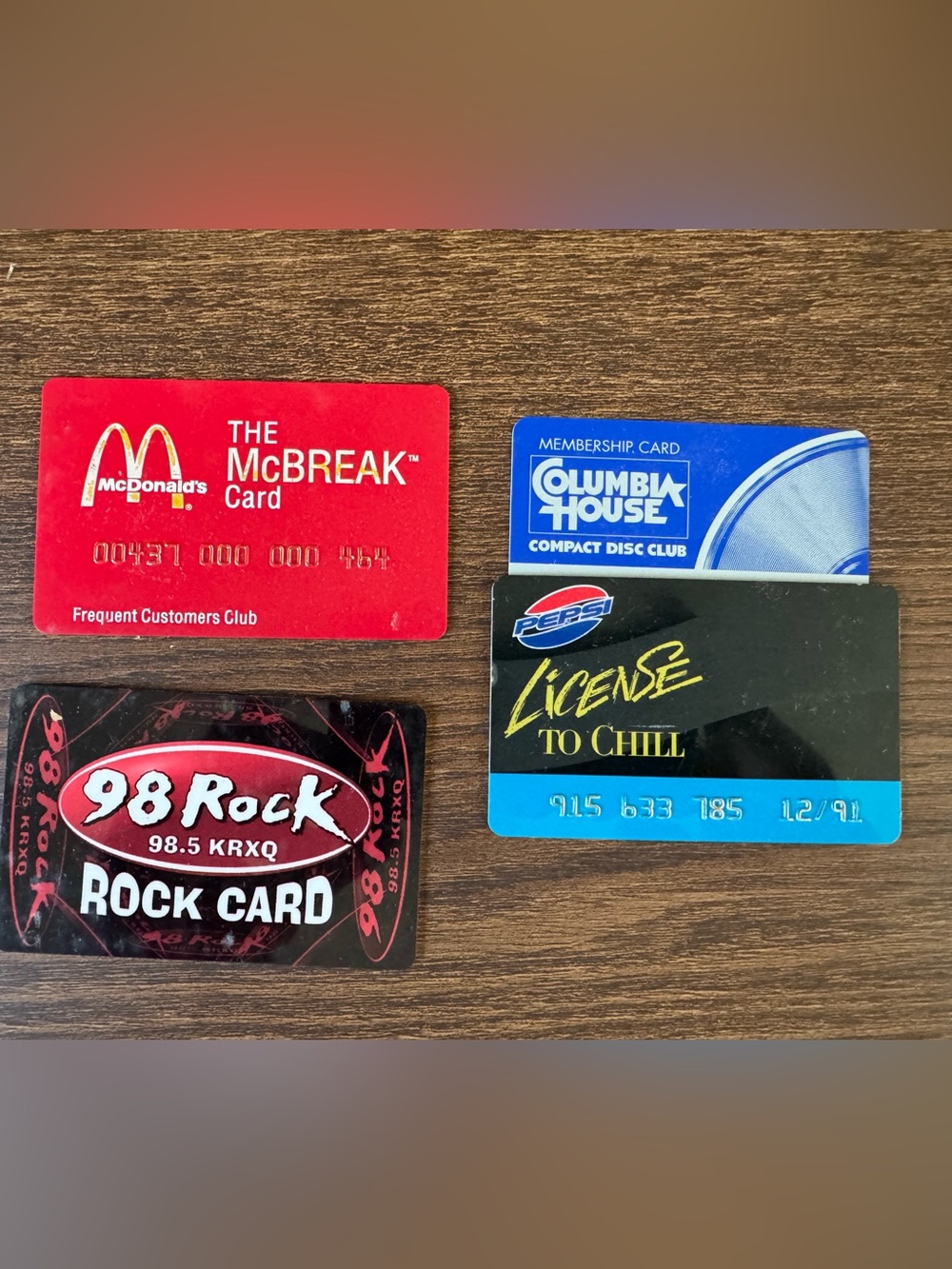 Pepsi License to Chill Card - Black, Blue, Yellow